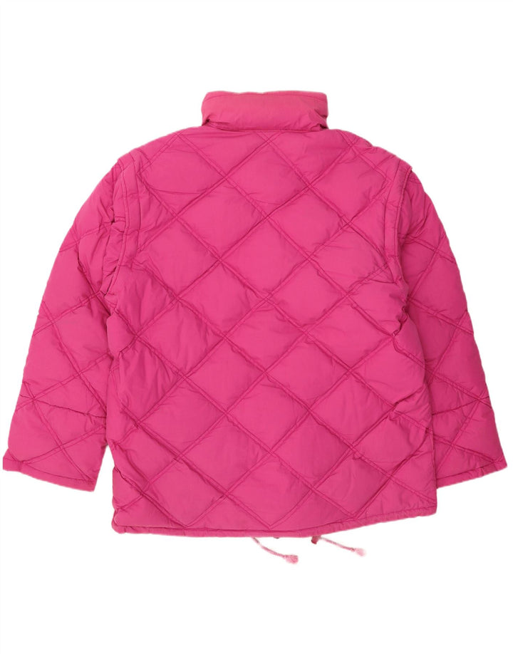 Мужская двусторонняя стеганая куртка Dolomite UK 42 XL, розовый полиэстер