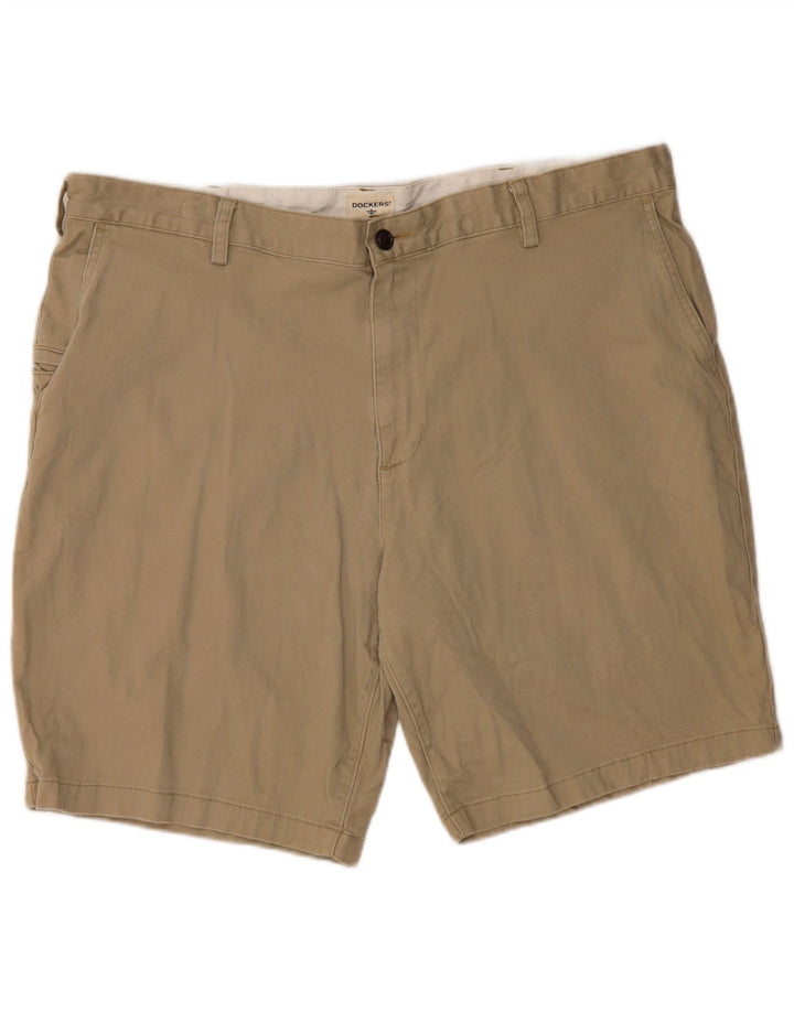 Мужские шорты карго DOCKERS W40 XL, бежевые, хлопок
