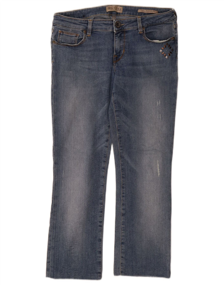 Женские джинсы Guess Starlet Bootcut W28 L25, синие, хлопок