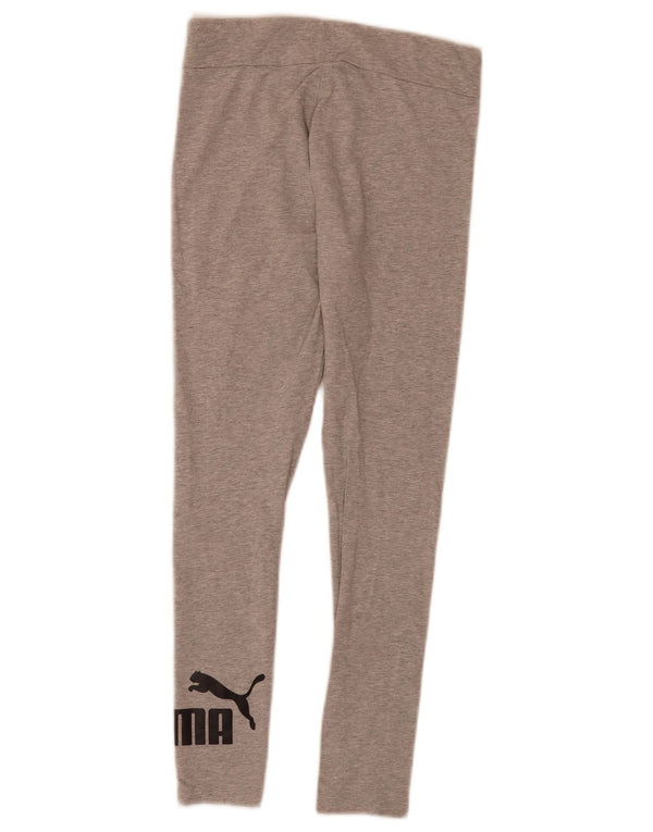 Женские леггинсы с рисунком Puma UK 10, маленькие серые