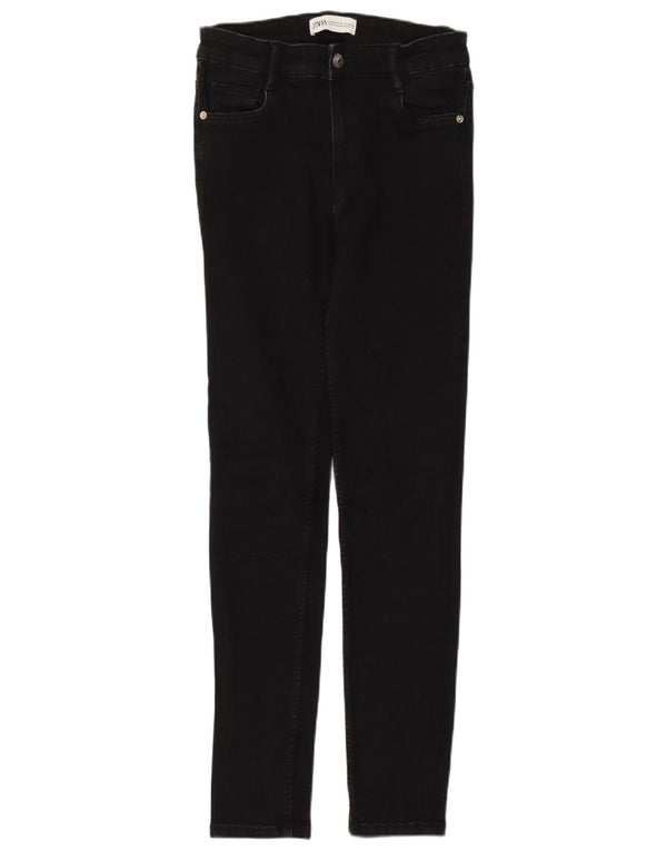 Женские джинсы скинни Zara EU 34 2XS W24 L27 черные