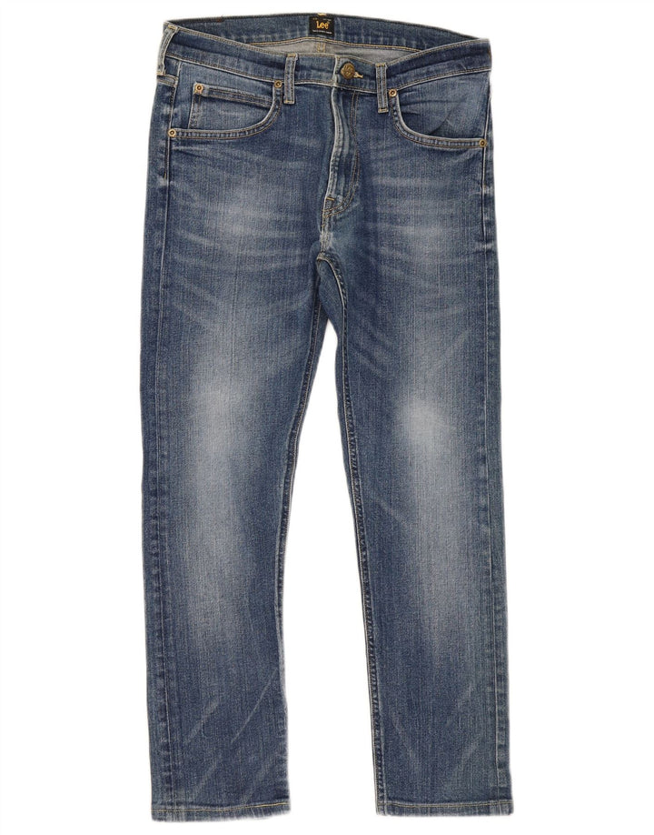Женские джинсы Lee Luke Slim W32 L28, синий хлопок