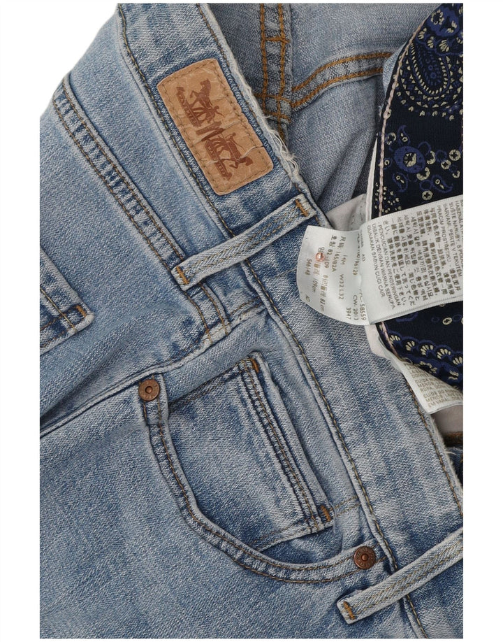 Женские прямые джинсы Levi's 525 W32 L32 синие, хлопок