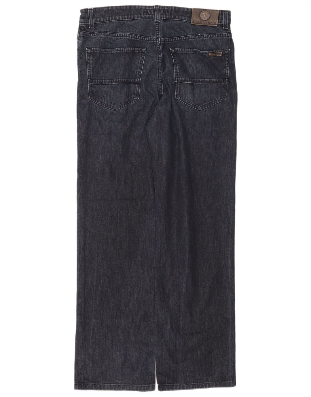 Мужские прямые джинсы Trussardi W34 L30 темно-синие
