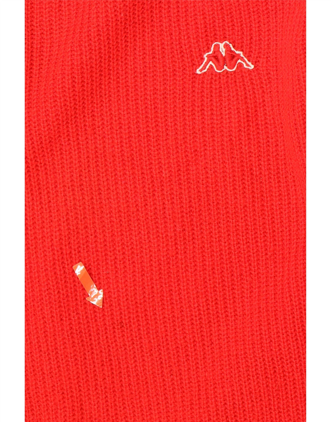 KAPPA Mens Polo Neck Jumper Sweater 2XL Red Wool Vintage Kappa and Second-Hand Kappa from Messina Hembry 