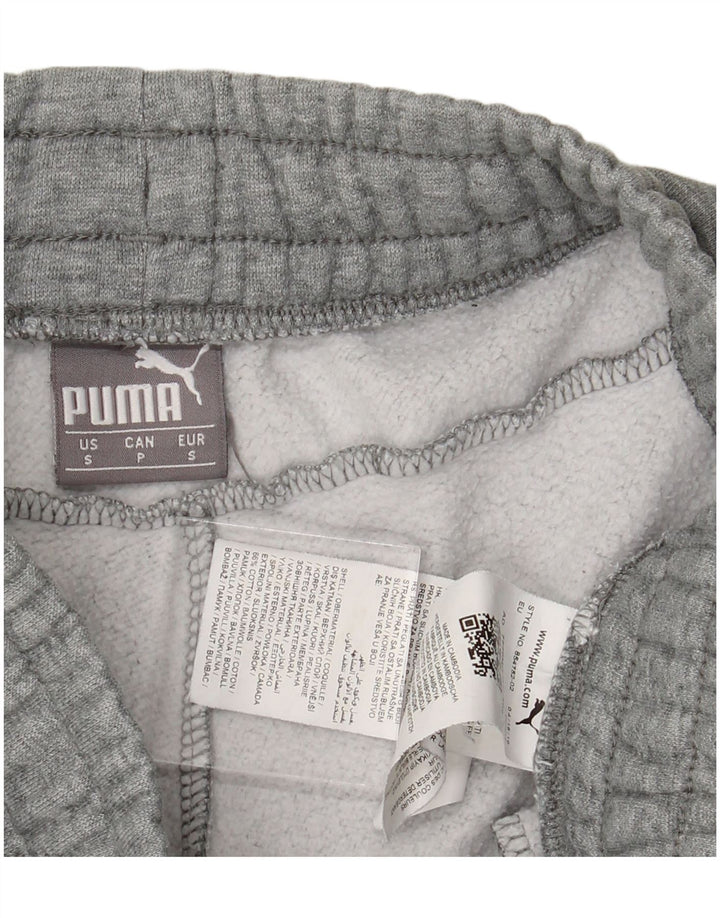 Мужские спортивные брюки PUMA, джоггеры, маленькие серые, хлопок