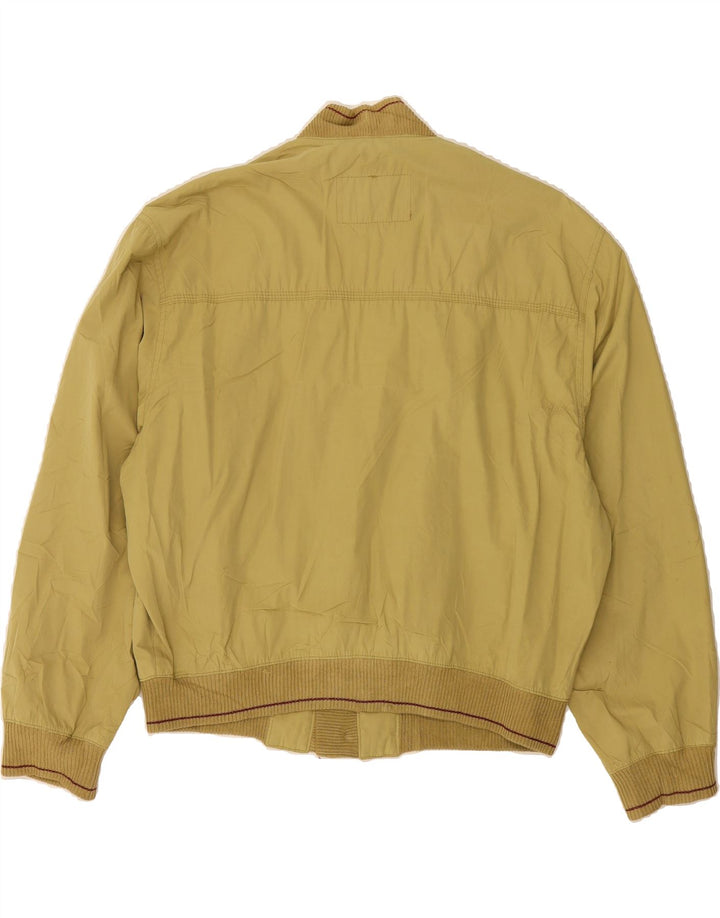 CARRERA Mens Loose Fit Bomber Jacket UK 36 Small Yellow Polyester Vintage Carrera and Second-Hand Carrera from Messina Hembry 