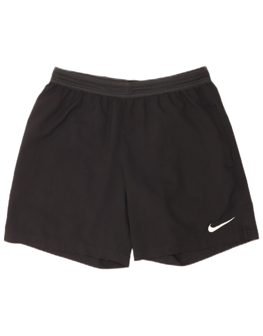 Мужские спортивные шорты Nike Dri Fit, большие черные, полиэстер