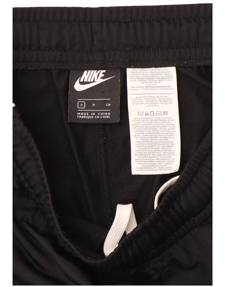 Мужские спортивные брюки NIKE, брюки-джоггеры, маленькие черные, из полиэстера