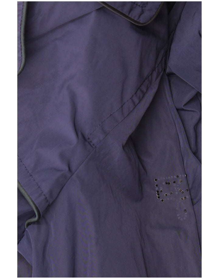 Женский тренч Calvin Klein Jeans UK 14, большой темно-синий, полиэстер