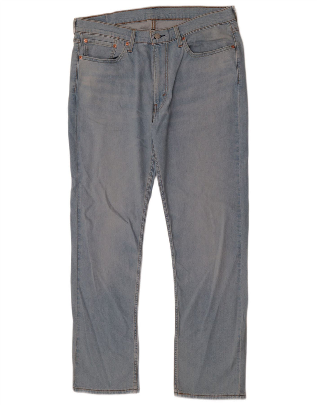 Мужские прямые джинсы Levi's 514 W36 L32 синие, хлопок