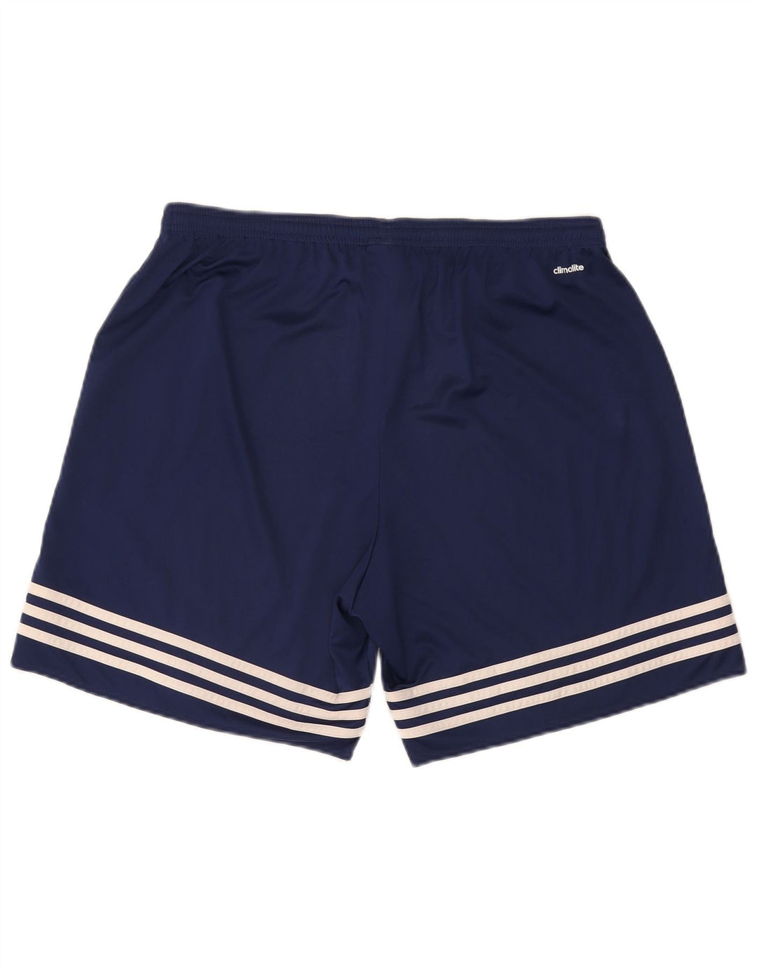 Мужские спортивные шорты Adidas Climalite XL темно-синие из полиэстера