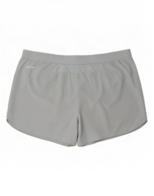 Женские спортивные шорты Columbia UK 22 3XL, серый полиэстер