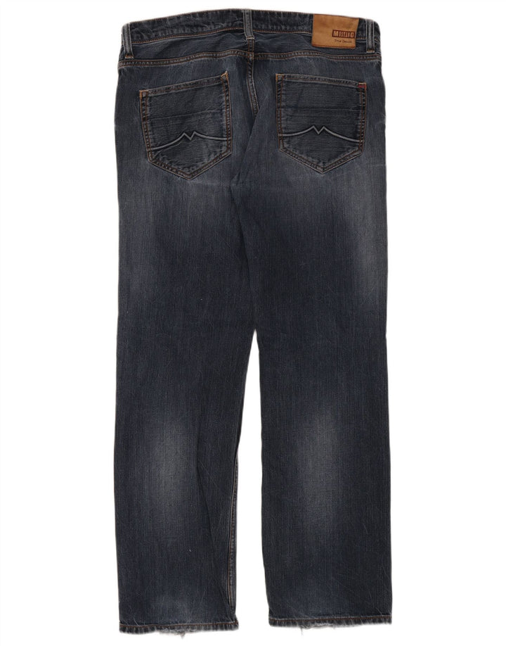 Мужские прямые джинсы Mustang W34 L32, синий хлопок