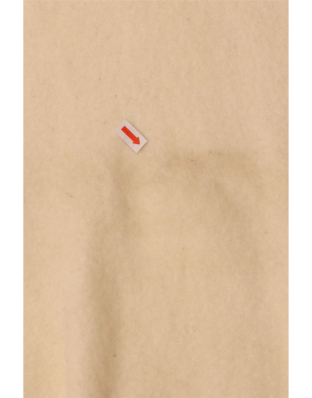 Женский свободный джемпер с v-образным вырезом All Saints, Великобритания, 14, средний, бежевый, шерсть