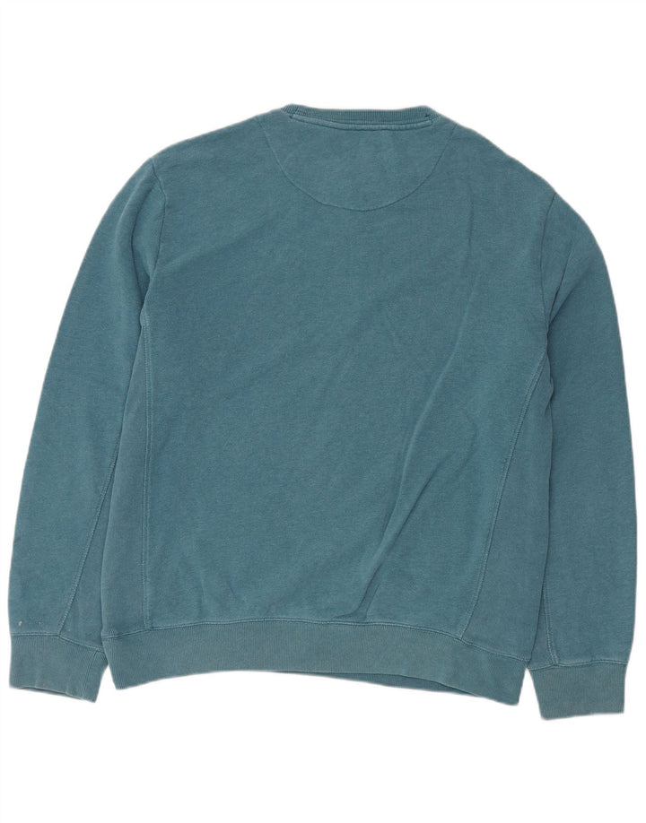 Мужская толстовка Crew Clothing, джемпер XL, синий хлопок