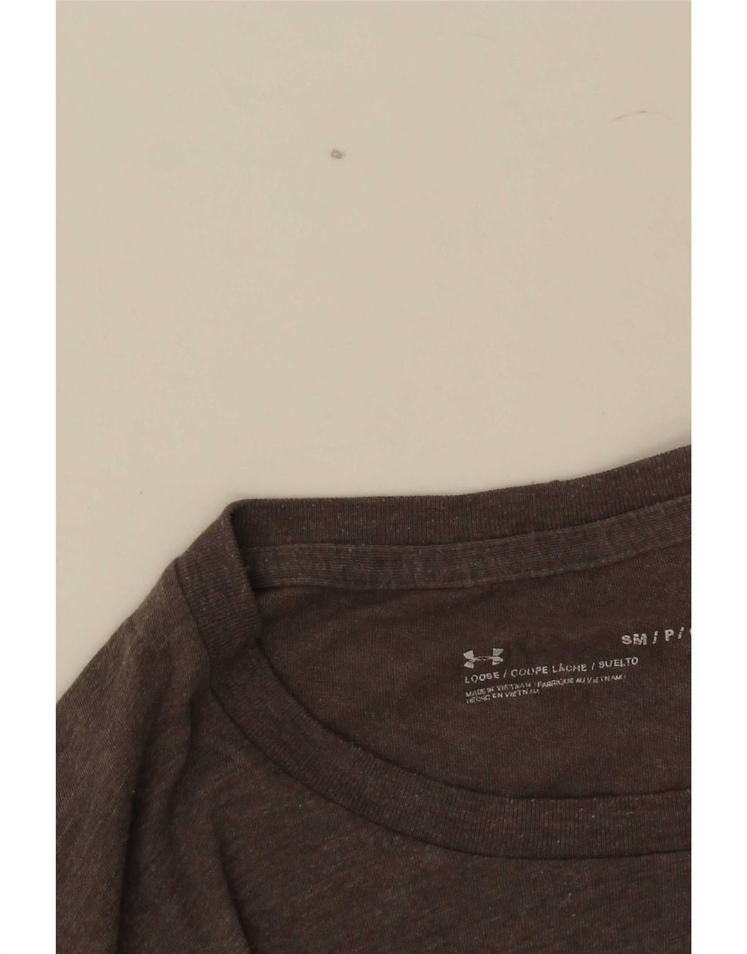 Мужская футболка Under Armour, маленькая, серая