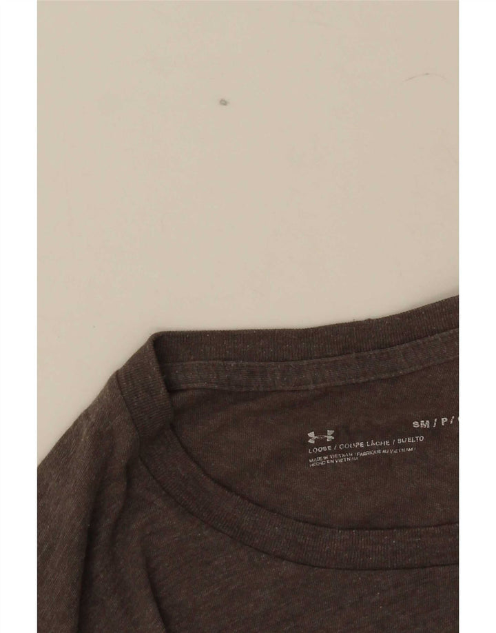 Мужская футболка Under Armour, маленькая, серая