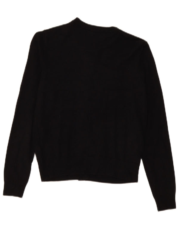Женский кардиган Marks & Spencer UK 10, маленький черный вискоза