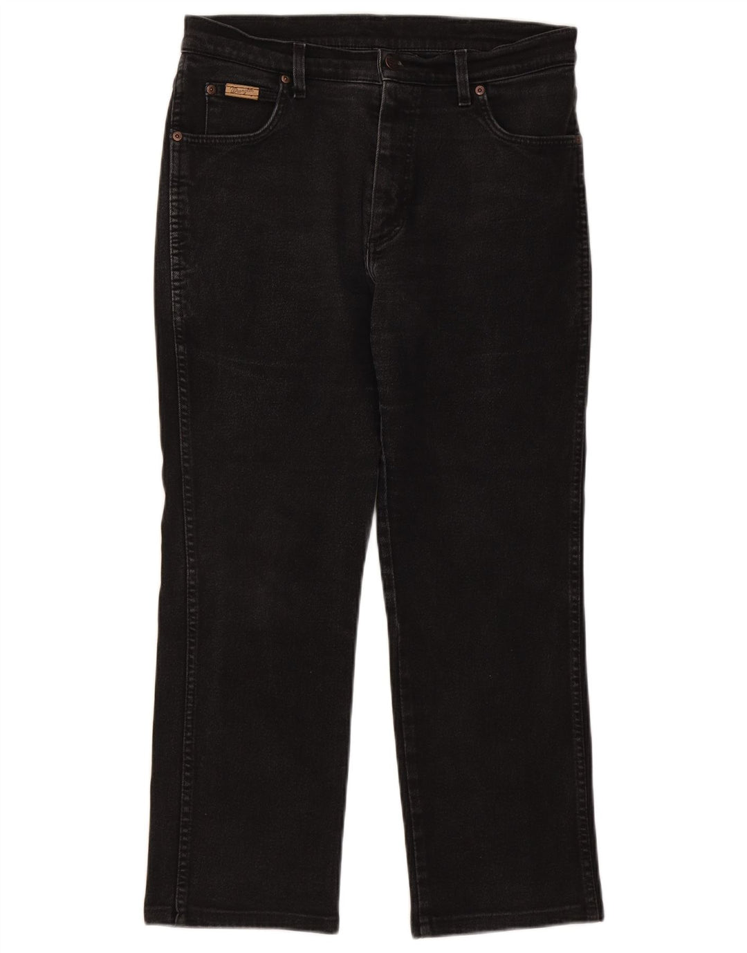 Мужские прямые джинсы Wrangler Texas W34 L27 черные