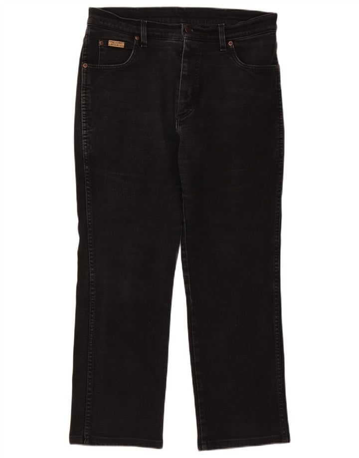 Мужские прямые джинсы Wrangler Texas W34 L27 черные