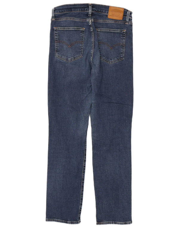 Женские прямые джинсы Levi's 724 с высокой посадкой W29 L28, синие, хлопок