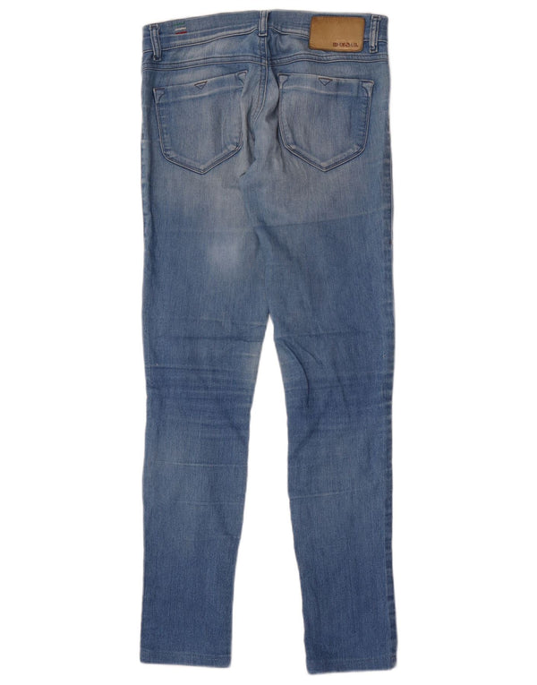 Женские леггинсы Diesel Livier Super Slim, размер 30W30 L31, синие, хлопок