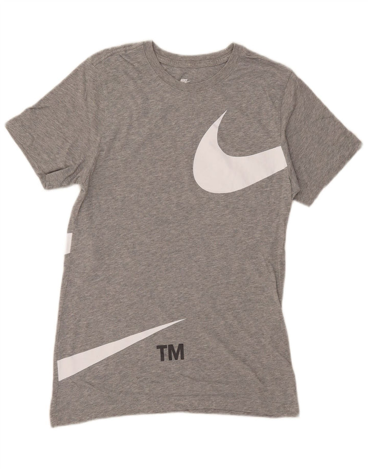 Мужская футболка с рисунком Nike Top XS, серый хлопок