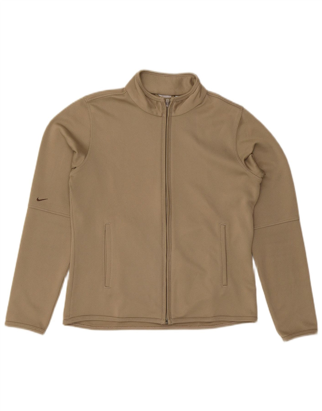 Женская спортивная куртка Nike Dri Fit США 8/10 средний бежевый