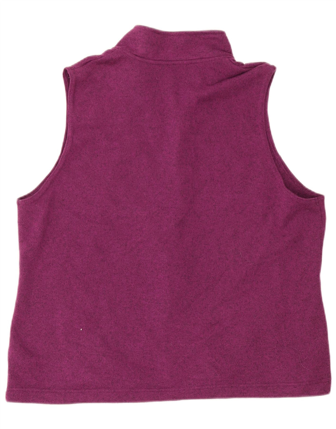 Lee Womens Riders Спортивный костюм без рукавов Верхняя куртка UK 18 XL Фиолетовый полиэстер