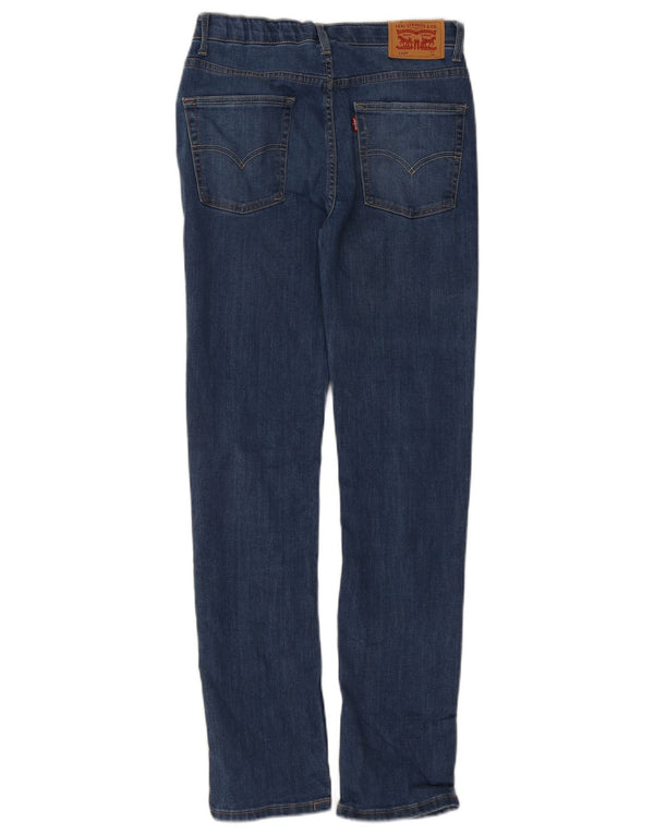 Джинсы скинни Levi's Girls 510 15–16 лет W28 L30, синий хлопок