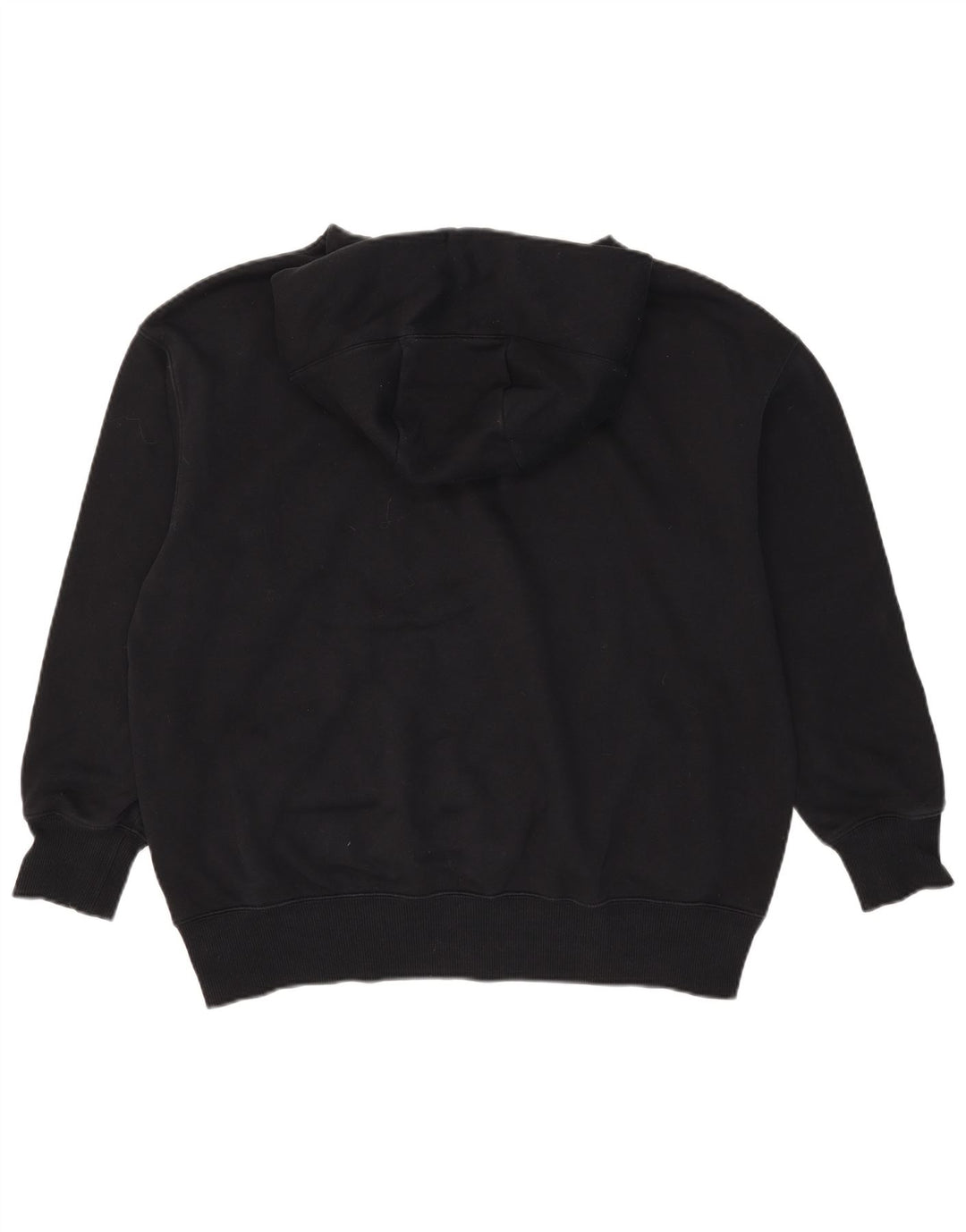 Мужской джемпер с капюшоном Nike Oversized, маленький черный, хлопковый
