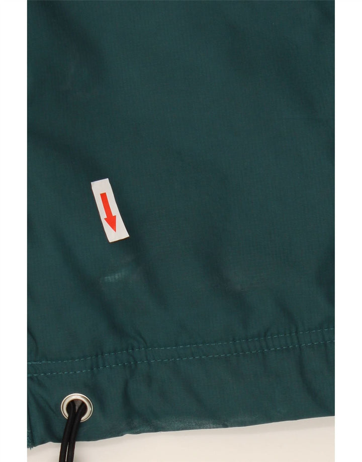 Мужская ветровка Ellesse с капюшоном UK 38 Medium Green Colorblock
