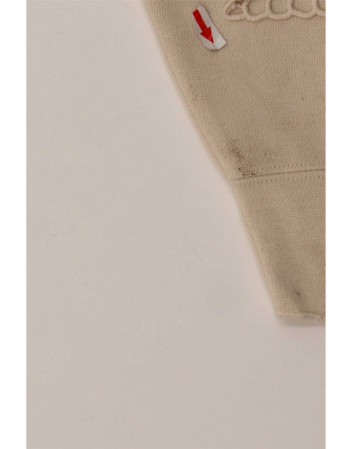 Женский джемпер оверсайз Zara UK 10, маленький бежевый из полиэстера