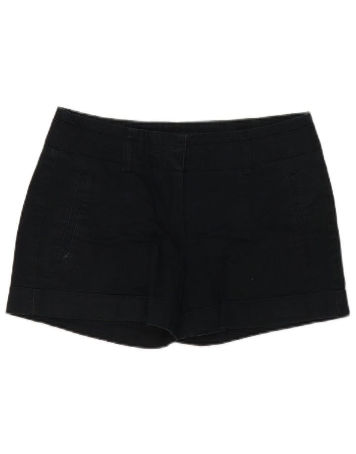 Женские шорты чинос Zara, маленькие, черные, хлопковые, W26