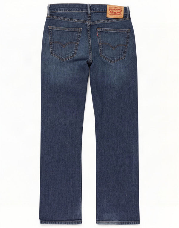 Мужские прямые джинсы Levi's 514 W32 L30, синий хлопок