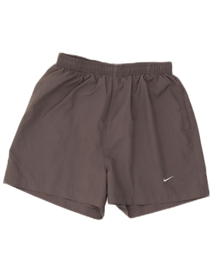 Мужские спортивные шорты Nike, большие серые, полиэстер