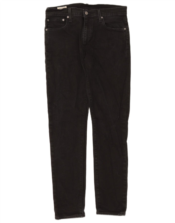 Мужские зауженные джинсы Levi's 512 W32 L32 черные