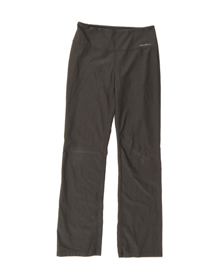 EDDIE BAUER Womens Tracksuit Trousers UK 14 Medium  Grey Polyester Vintage Eddie Bauer and Second-Hand Eddie Bauer from Messina Hembry 