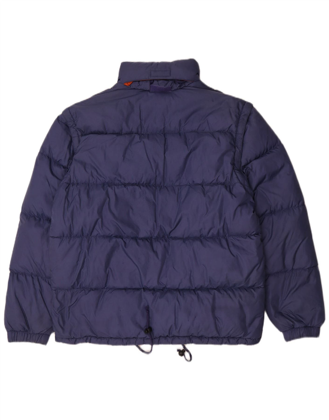 Мужская утепленная куртка с капюшоном Sergio Tacchini UK 40, большой синий полиамид