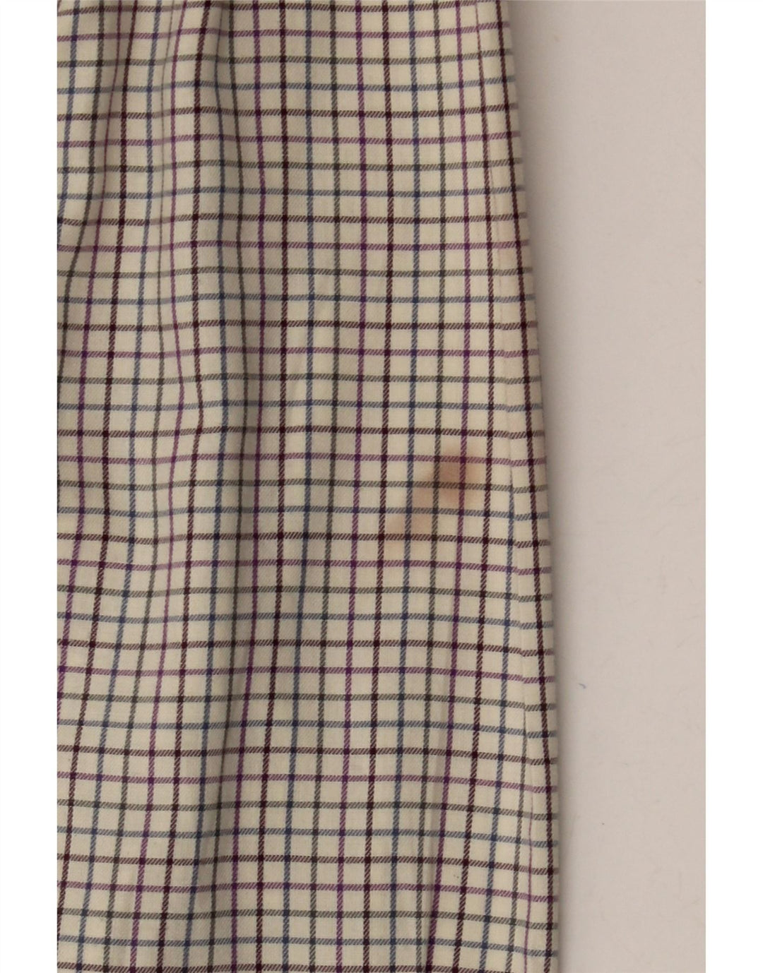 Мужская рубашка Barbour XL Off White Check Cotton