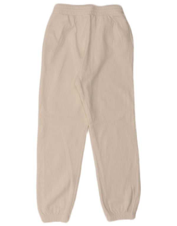 Женские спортивные брюки Zara Joggers UK 10, маленькие белые хлопковые брюки