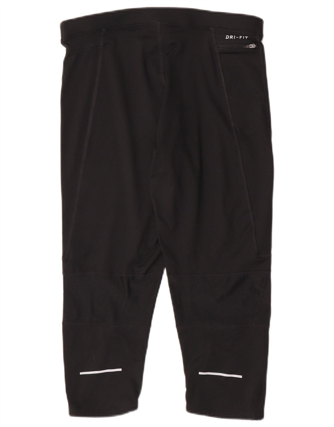 Мужские леггинсы-капри Nike Dri Fit XL, черные, полиэстер
