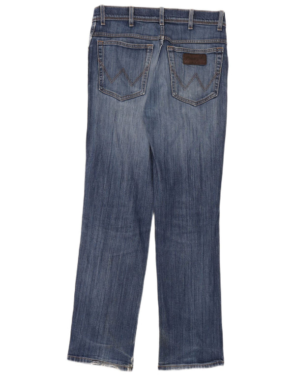 Женские эластичные прямые джинсы Wrangler Texas W32 L32, синий хлопок