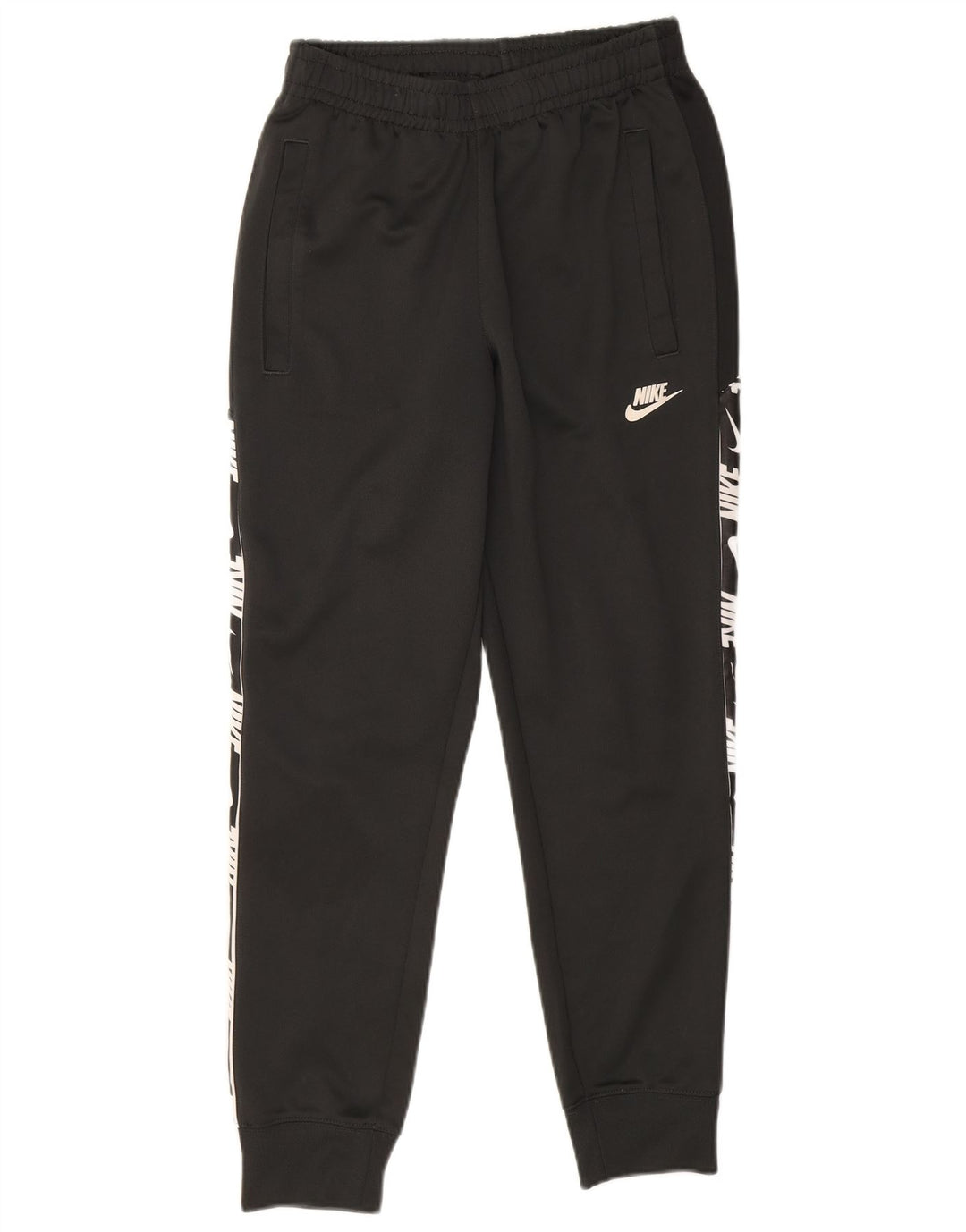 Мужские спортивные брюки с графическим рисунком Nike XS, черный полиэстер