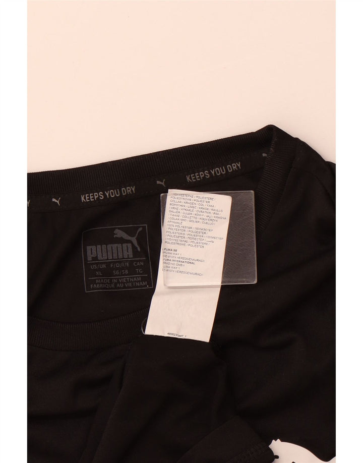 Мужская футболка PUMA Top XL из черного полиэстера