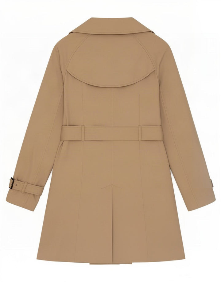 Женский тренч Zara UK 6 XS бежевый из полиэстера
