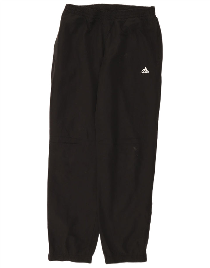 Мужские спортивные брюки Adidas Climalite, брюки для бега, средний черный полиэстер