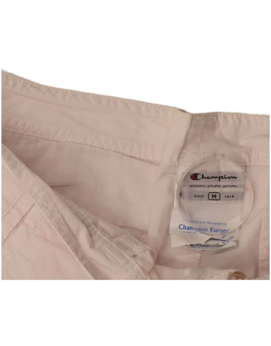 CHAMPION Женские повседневные шорты среднего размера W30 Off White Хлопок