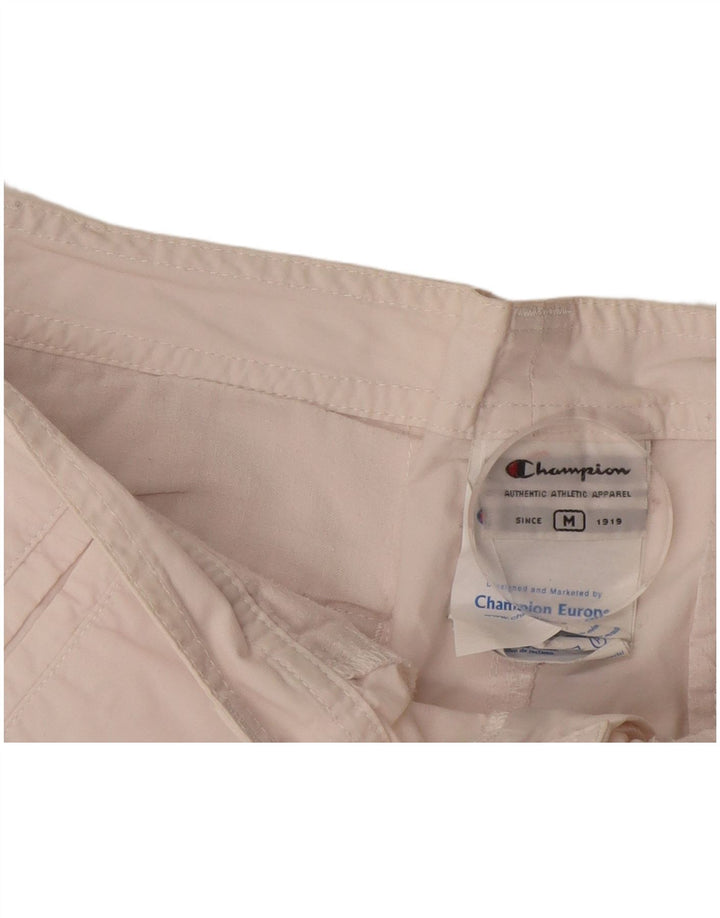 CHAMPION Женские повседневные шорты среднего размера W30 Off White Хлопок